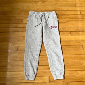 Kirkland Signature Costco Wholesale Logo Sweatpants Heather Gray Joggers Small